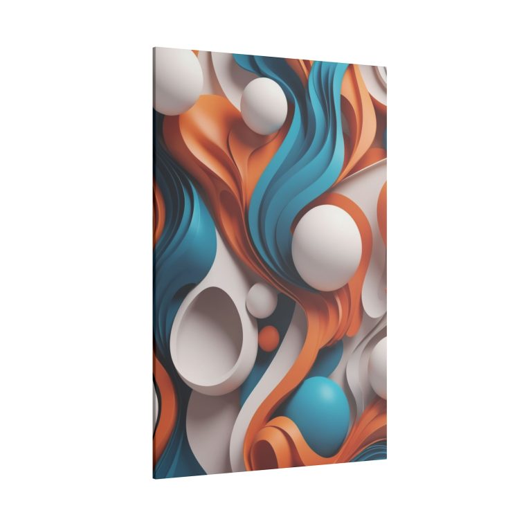 Flowing Dimensions Abstract 3D Wall Art - Image 10