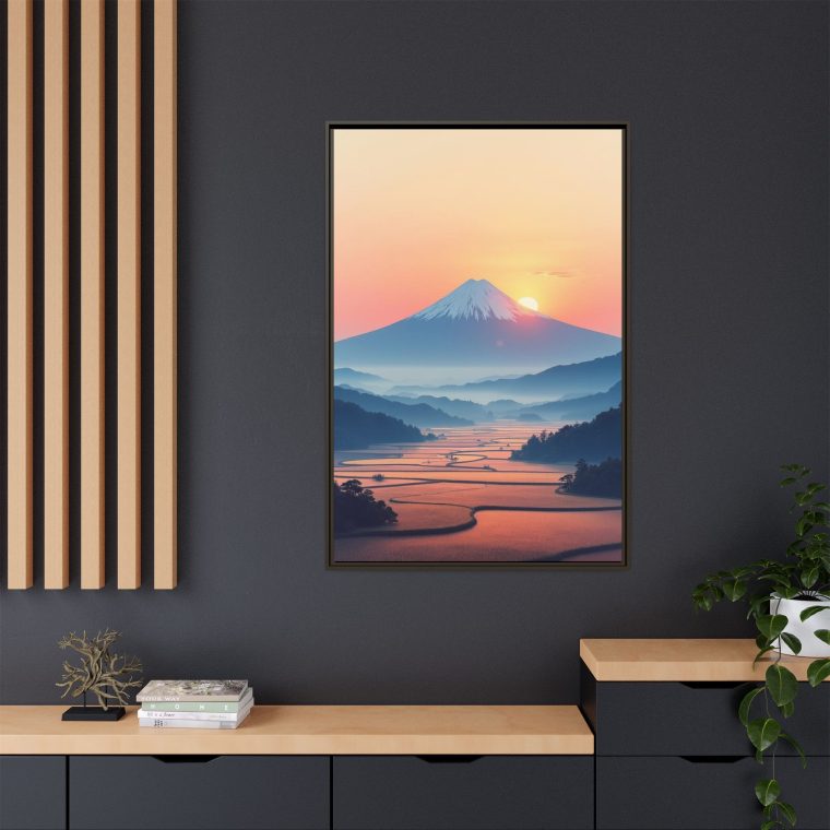 Modern Mount Fuji Canvas Print Japanese Wall Decor - Image 20