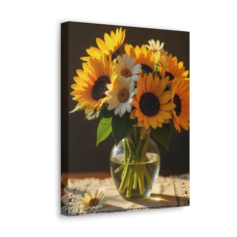Modern Craft Meets Vintage Art Boho Floral Still Life - Image 10