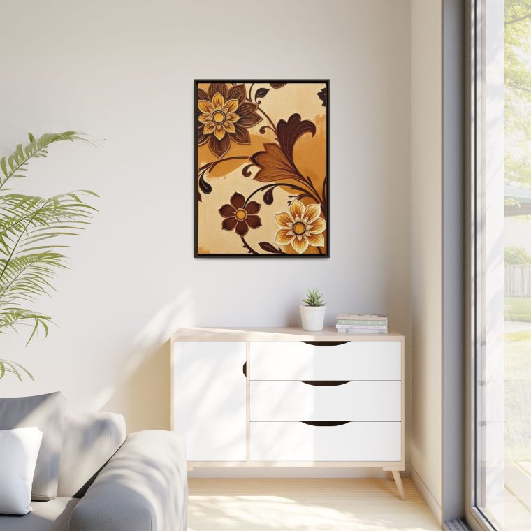 Brown Floral Wall Art to Brighten Your Space - Image 11