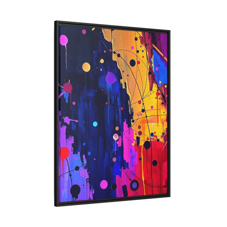 Abstract Hallway Wall Art Long Canvas Print - Image 6