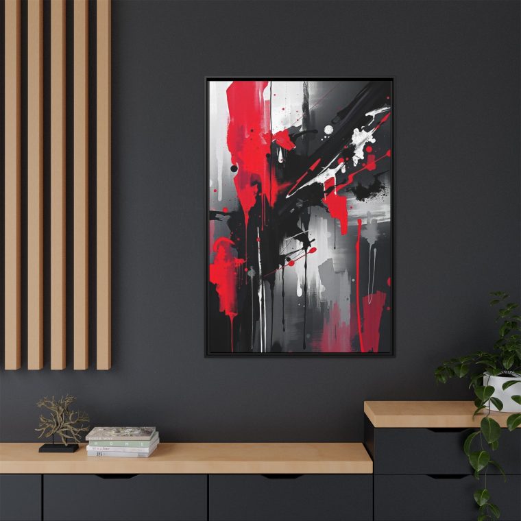 Push Artistic Boundaries with Black Abstract Paint - Image 8