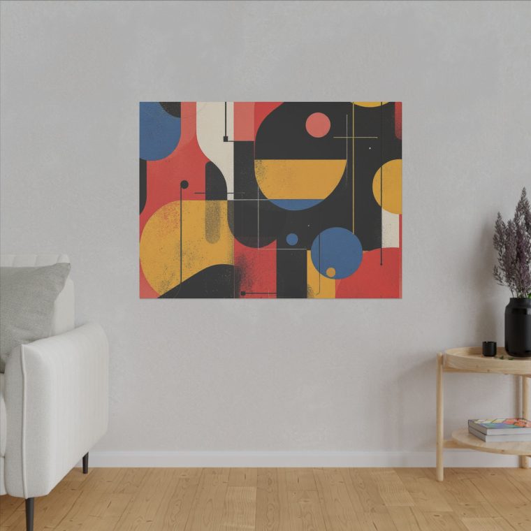 Dynamic Harmony Bold Shapes and Vibrant Colors - Image 11