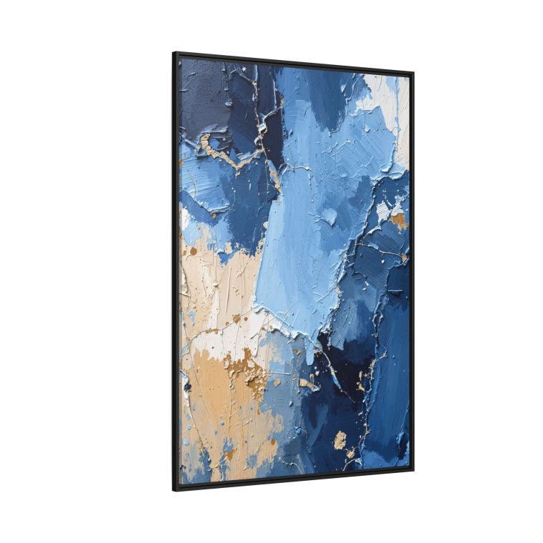 Natural Beauty Unveiled: Blue Lace Stone Textured Wall Art Designs - Image 4
