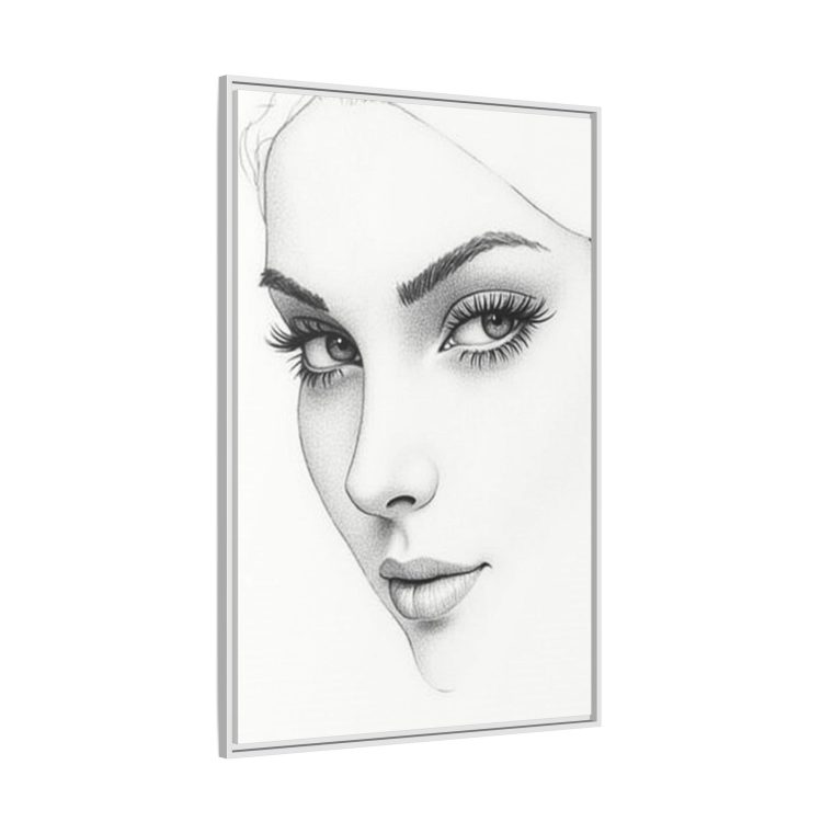 Abstract Line Art Face Wall Décor Perfect for Modern Interiors - Image 22