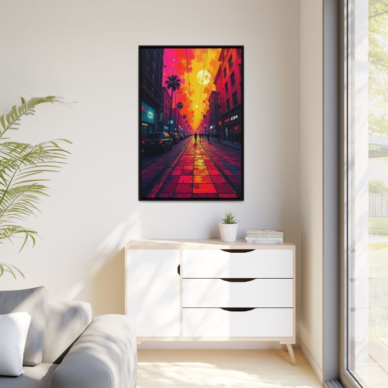 Abstract Expressionist Canvas Print | Artist Collection - Image 3