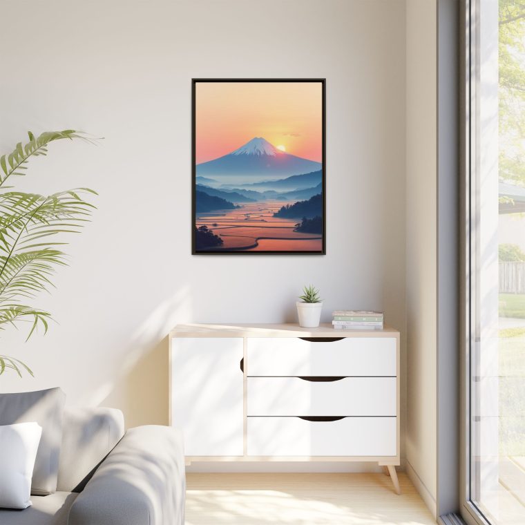 Modern Mount Fuji Canvas Print Japanese Wall Decor - Image 15