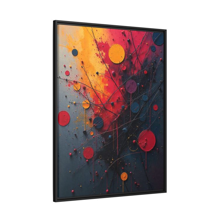 Boho Abstract Canvas Print | Modern Bohemian Wall Art - Image 6