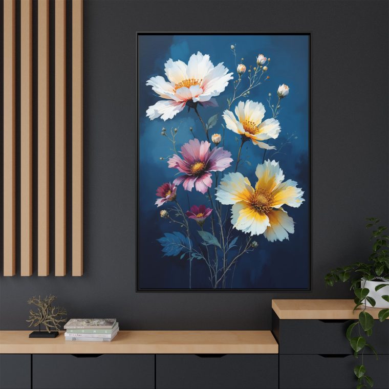 Floral Elegance Modern Minimalist Wall Art - Image 4