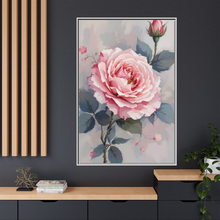 Modern Floral Wall Art Sweet Juliet - Image 4