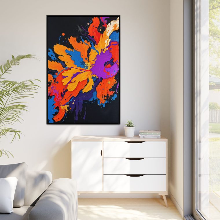 Abstract Expressionist Large Wall Decor Pieces - Image 9