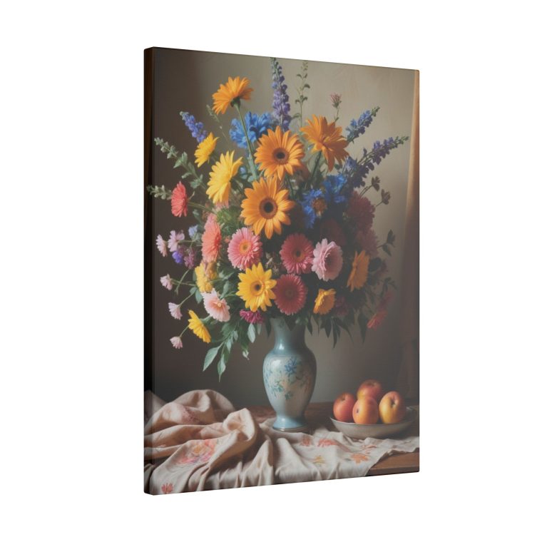 A Colorful Boho Vase Arrangement with Artistic Flair - Image 10