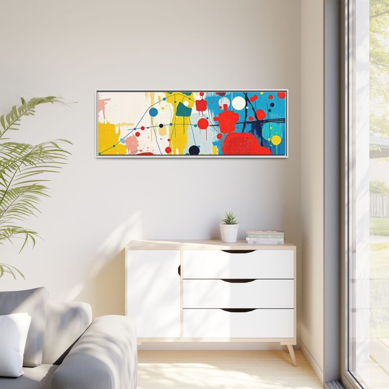 Abstract Kitchen Canvas Print Modern Dining Decor - Image 27