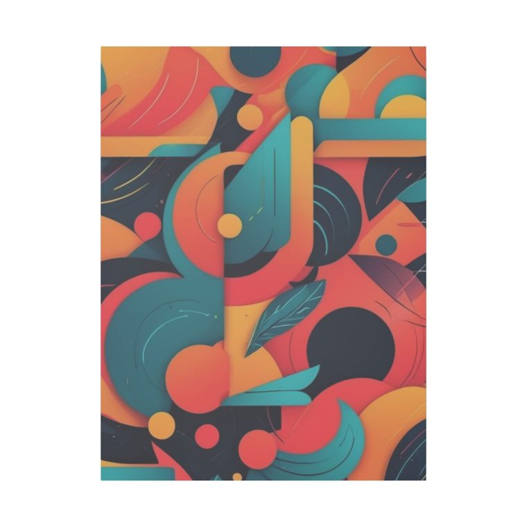 Vibrant Abstract Art Walls Decor for Contemporary Spaces - Image 27