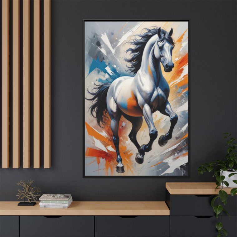 Abstract Horse Art Prints Big Wall Decor - Image 4