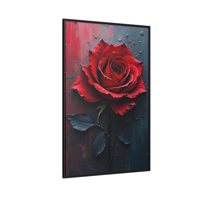 The Allure of Black Baccara Rose Wall Art - Image 14