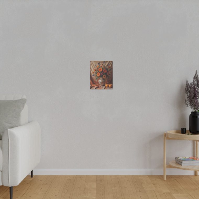 Modern Craft in a Vintage Frame Boho Floral Art - Image 7