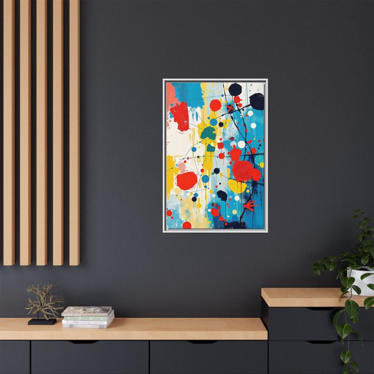 Abstract Kitchen Canvas Print Modern Dining Decor - Image 20