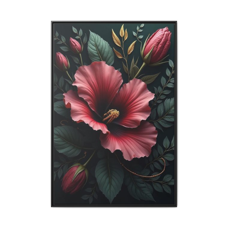 Twilight Petals Mysterious Botanical Prints - Image 13