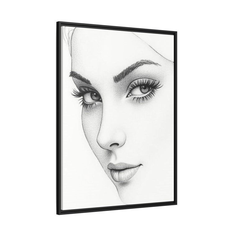 Abstract Line Art Face Wall Décor Perfect for Modern Interiors - Image 10