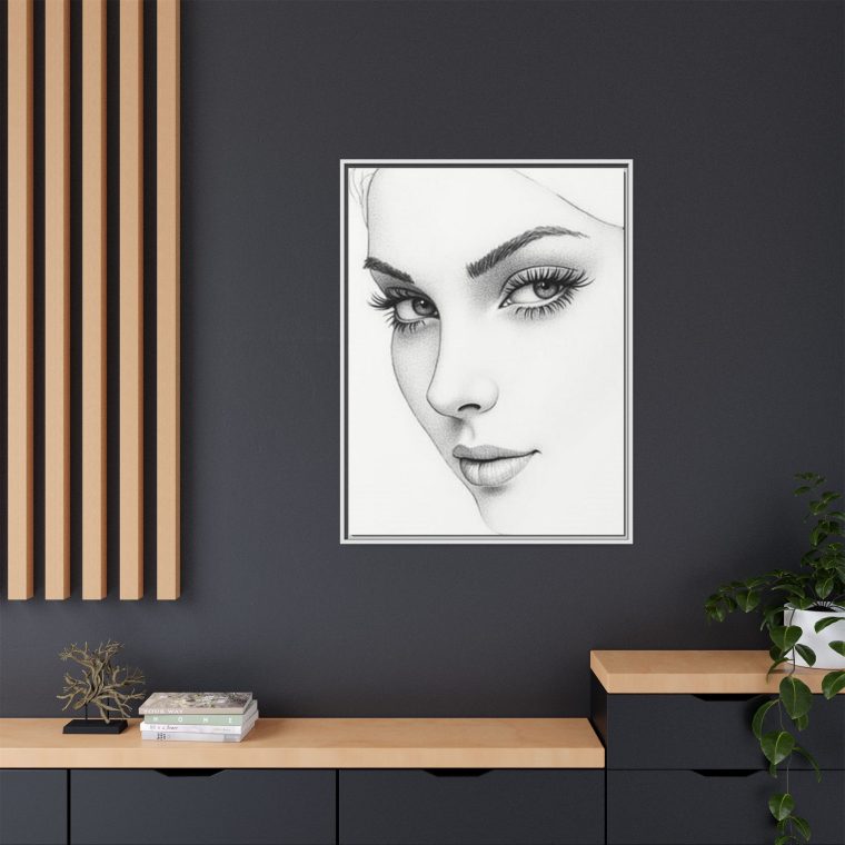 Abstract Line Art Face Wall Décor Perfect for Modern Interiors - Image 20