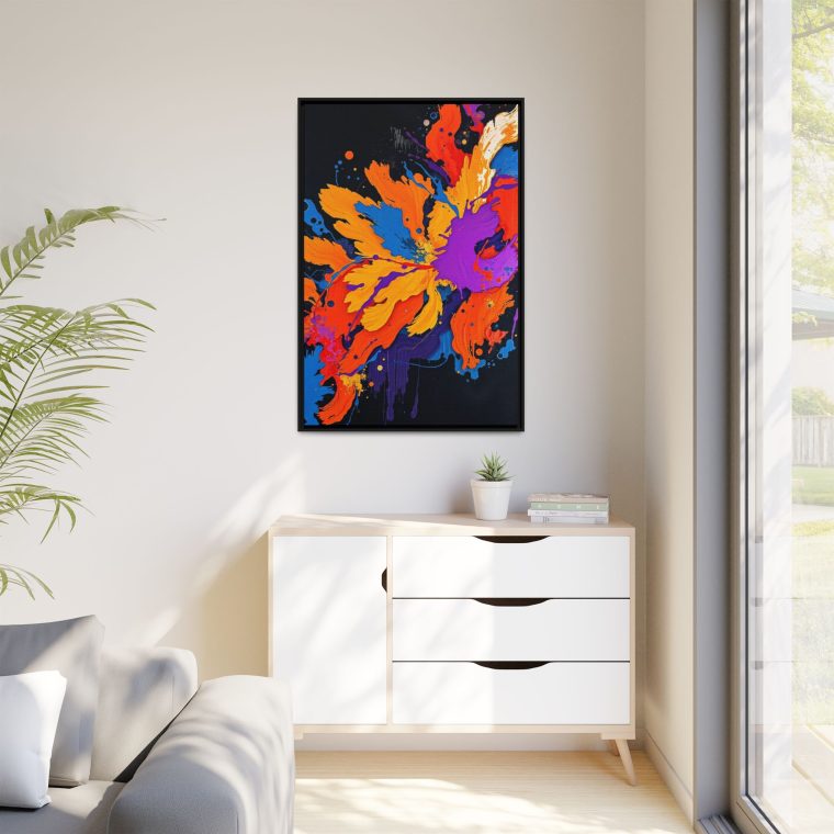 Abstract Expressionist Large Wall Decor Pieces - Image 5