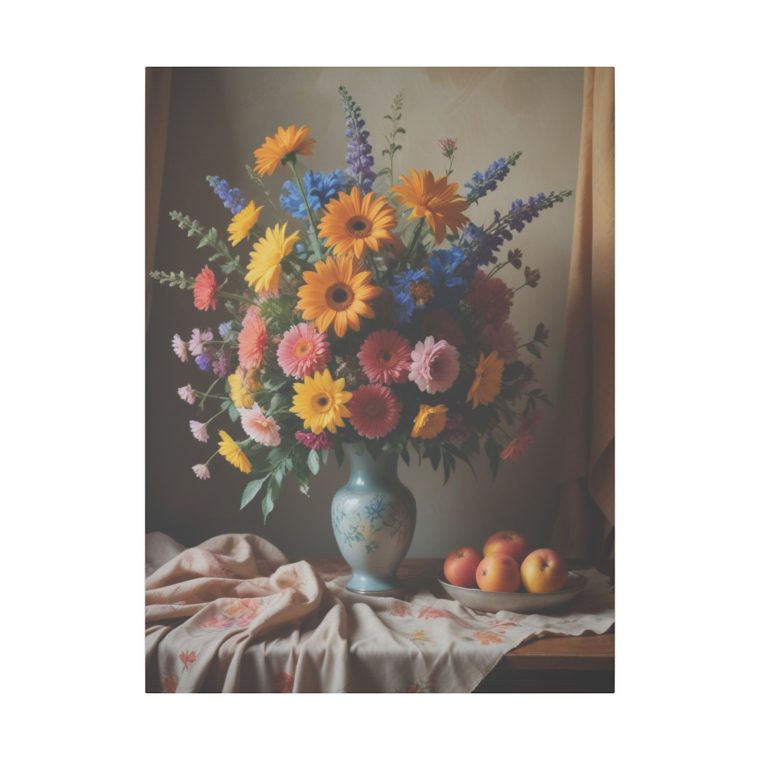 A Colorful Boho Vase Arrangement with Artistic Flair - Image 25