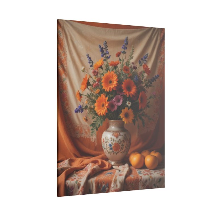 Modern Craft in a Vintage Frame Boho Floral Art - Image 26