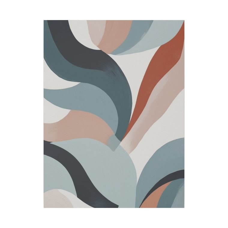Earthy Elegance Abstract Pattern Wall Art for Modern Spaces - Image 13