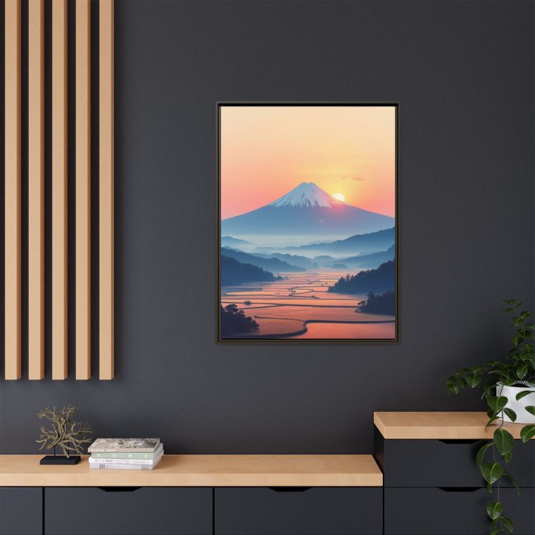 Modern Mount Fuji Canvas Print Japanese Wall Decor - Image 16