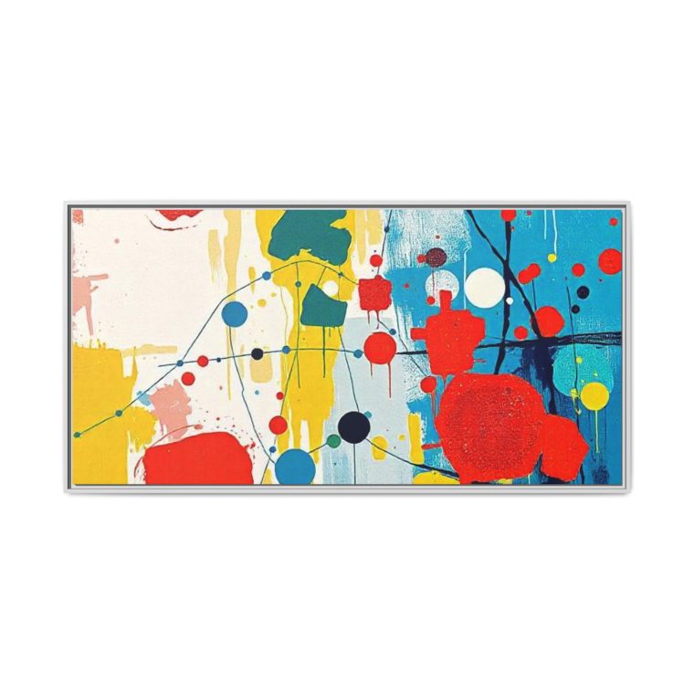 Abstract Kitchen Canvas Print Modern Dining Decor - Image 33