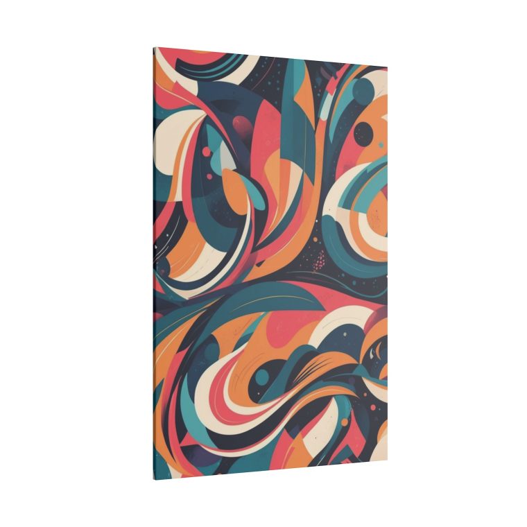 Dynamic Curves Modern Abstract Wall Art Pattern - Image 18