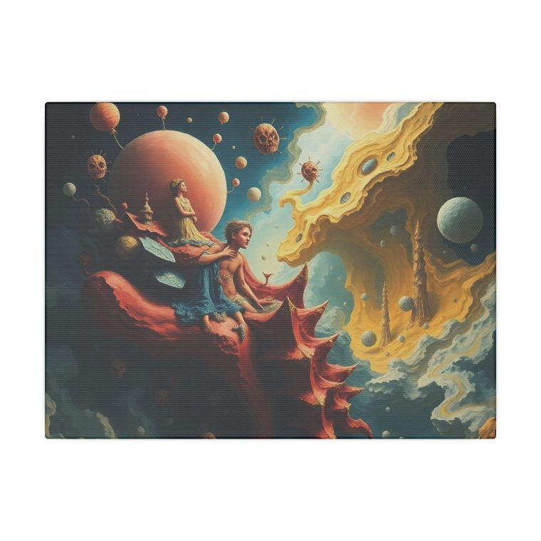Surreal Fantasy Artwork Dreamlike Realms and Ethereal Cosmic Elements - Image 5