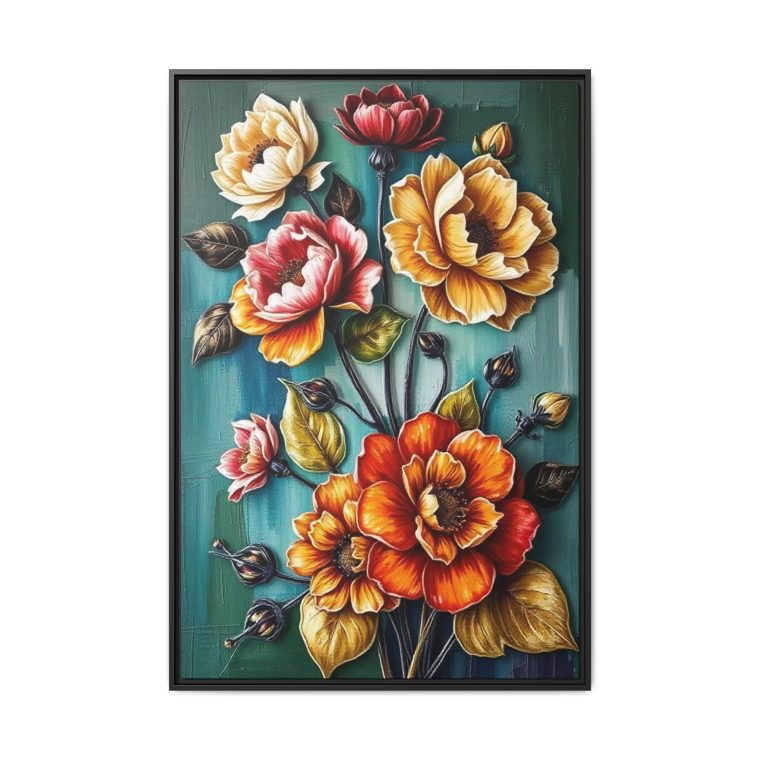 Large Floral Canvas Wall Art Collection Premium Home Decor - Image 9