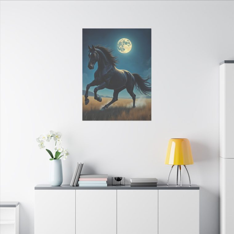 Unleashed Power of Black Stallions - Image 4