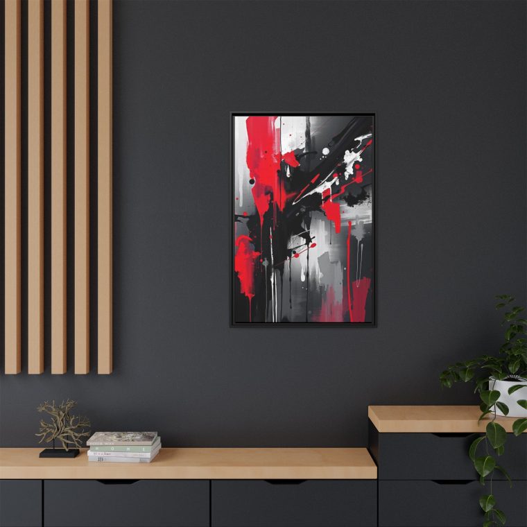 Push Artistic Boundaries with Black Abstract Paint - Image 4