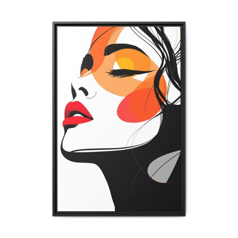 Abstract Face Canvas Wall Art – Perfect Gift for Art Lovers - Image 5