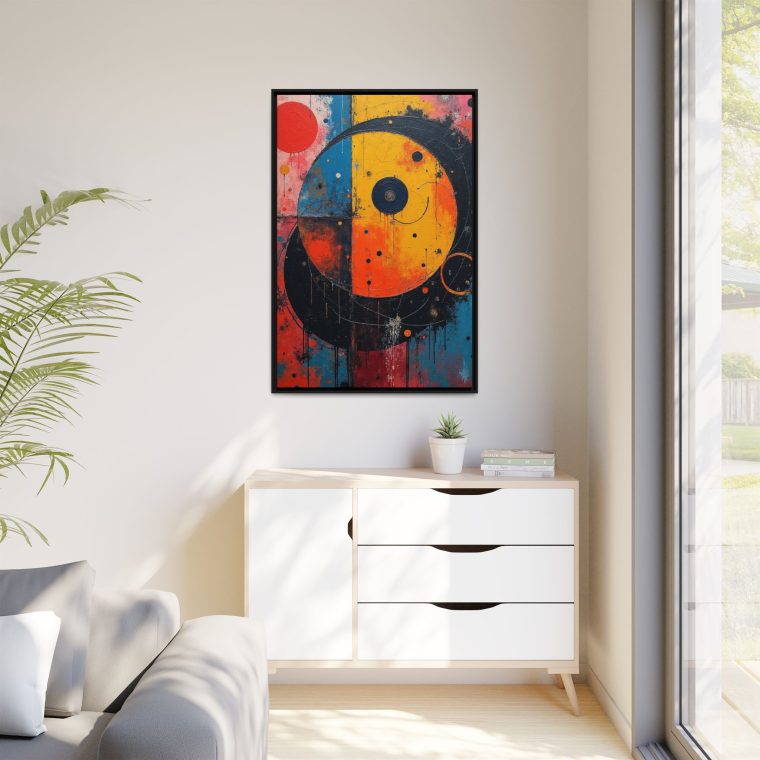 Oversized Abstract Canvas Grand Wall Statement - Image 3