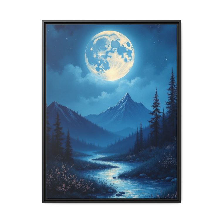 Lunar Dreams Enchanted Moonlit Horizons - Image 9