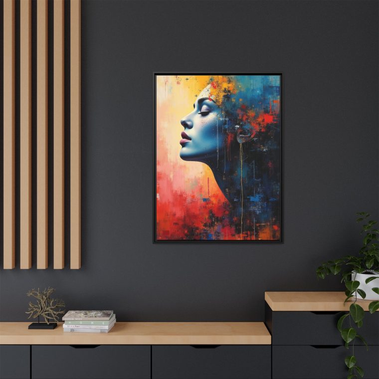 Abstract Face Canvas Prints Modern Art Design - Image 12