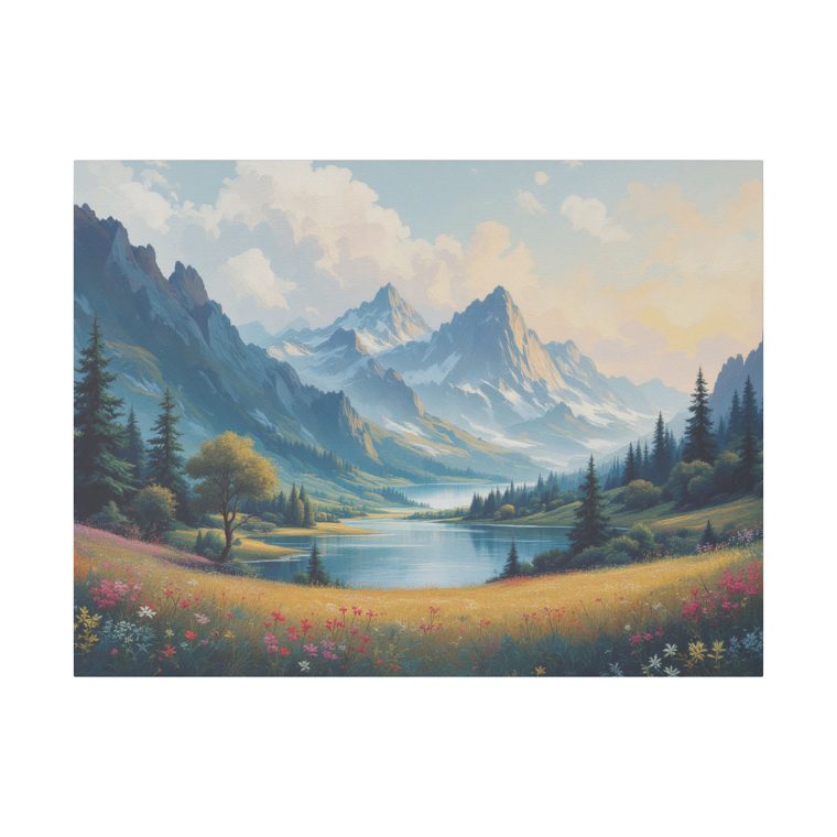 Amazing Landscape Painting Majestic Colors Magical - Image 17