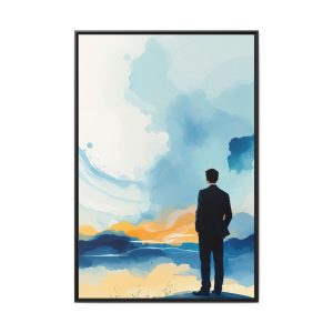 Business Man Art: The Essence of Success in Wall Decor