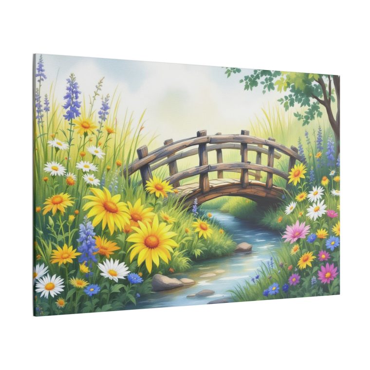 Tranquil Garden Style Watercolor - Image 5