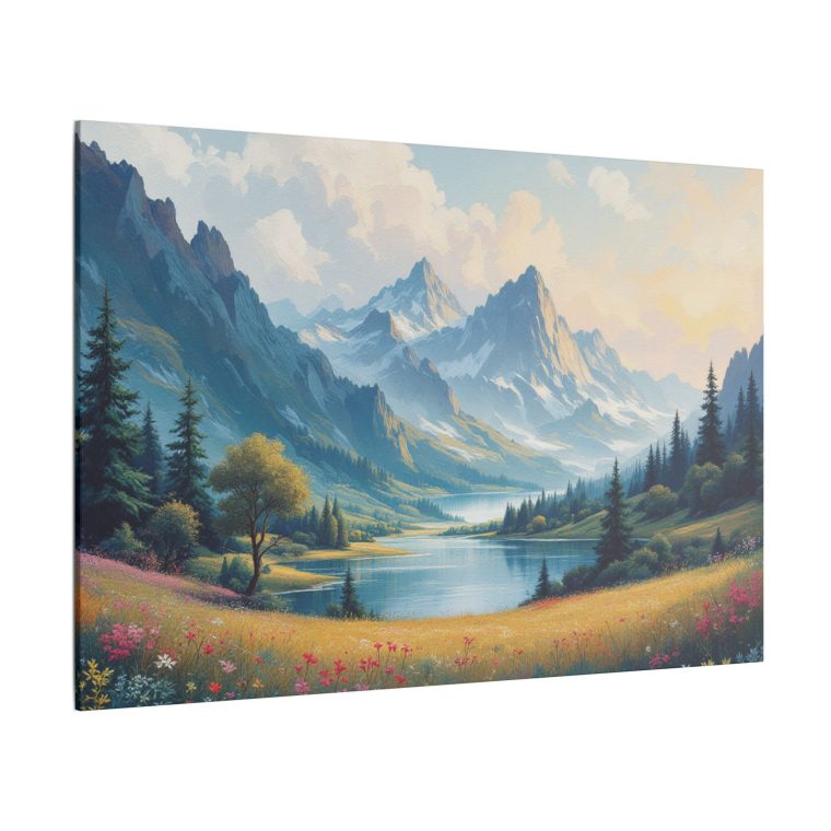 Amazing Landscape Painting Majestic Colors Magical - Image 6