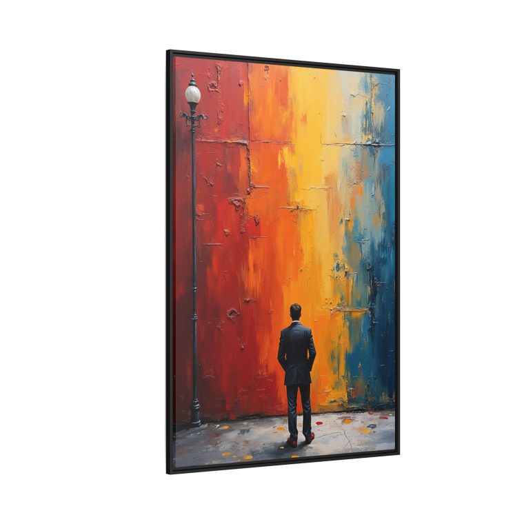 Gentleman Facing The Big Wall Art - Image 2