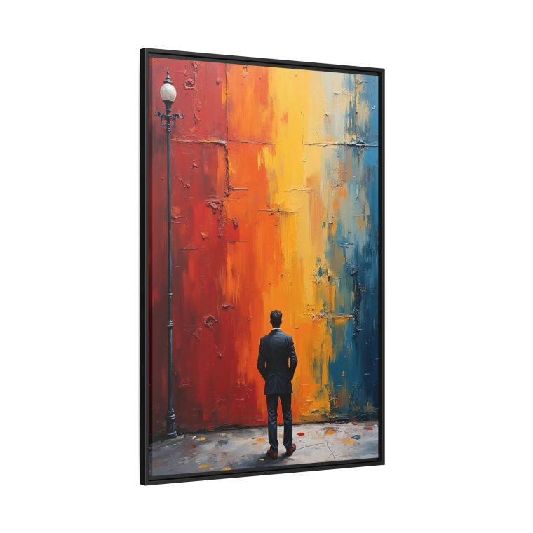Gentleman Facing The Big Wall Art - Image 10
